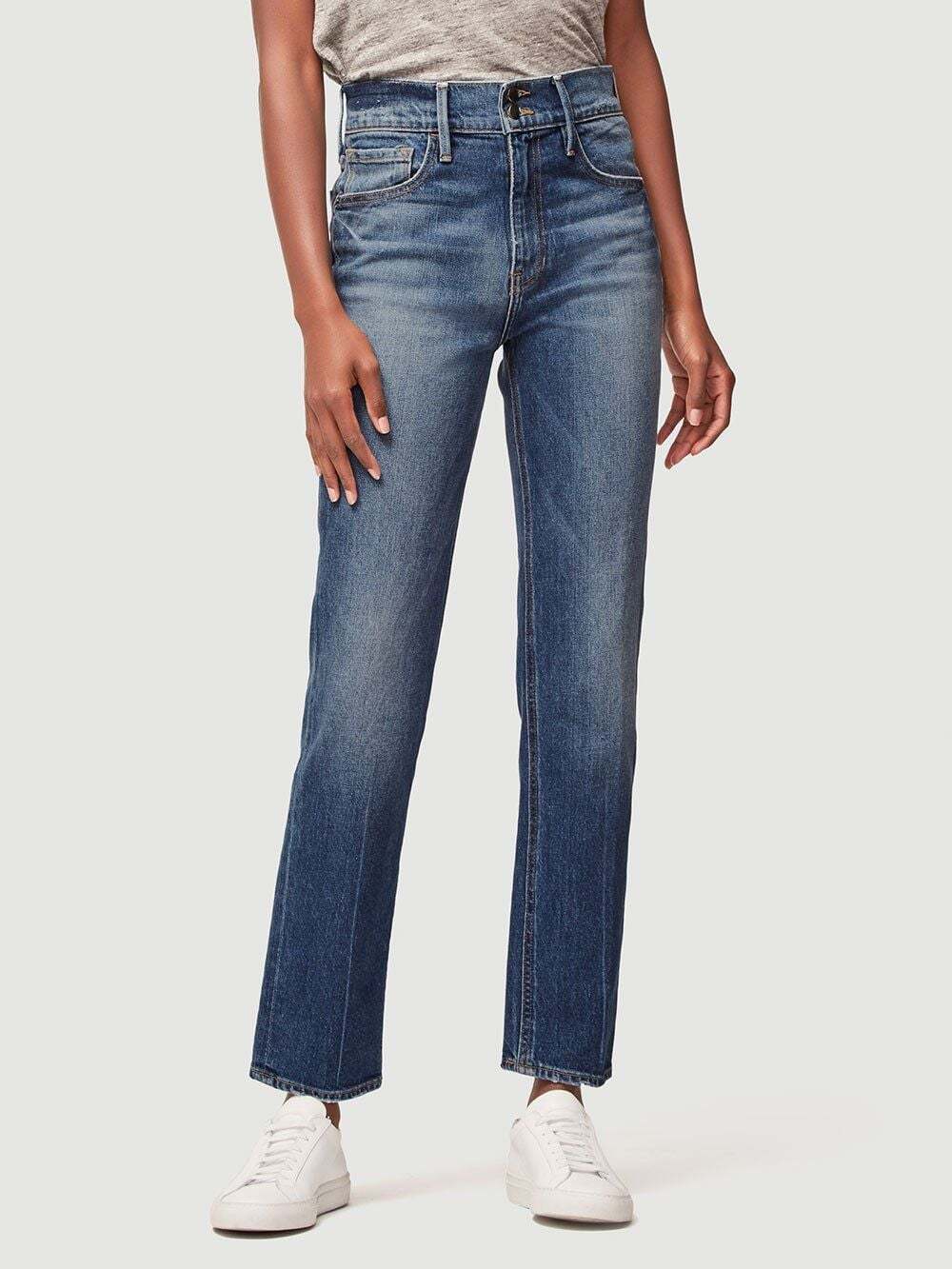 FRAME Le Sylvie Slender Straight Jeans